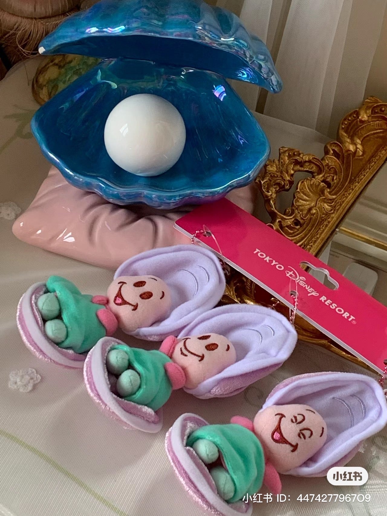 Disney|牡蛎宝宝爱丽丝梦游仙境限定3只不同表情套组玩偶挂件