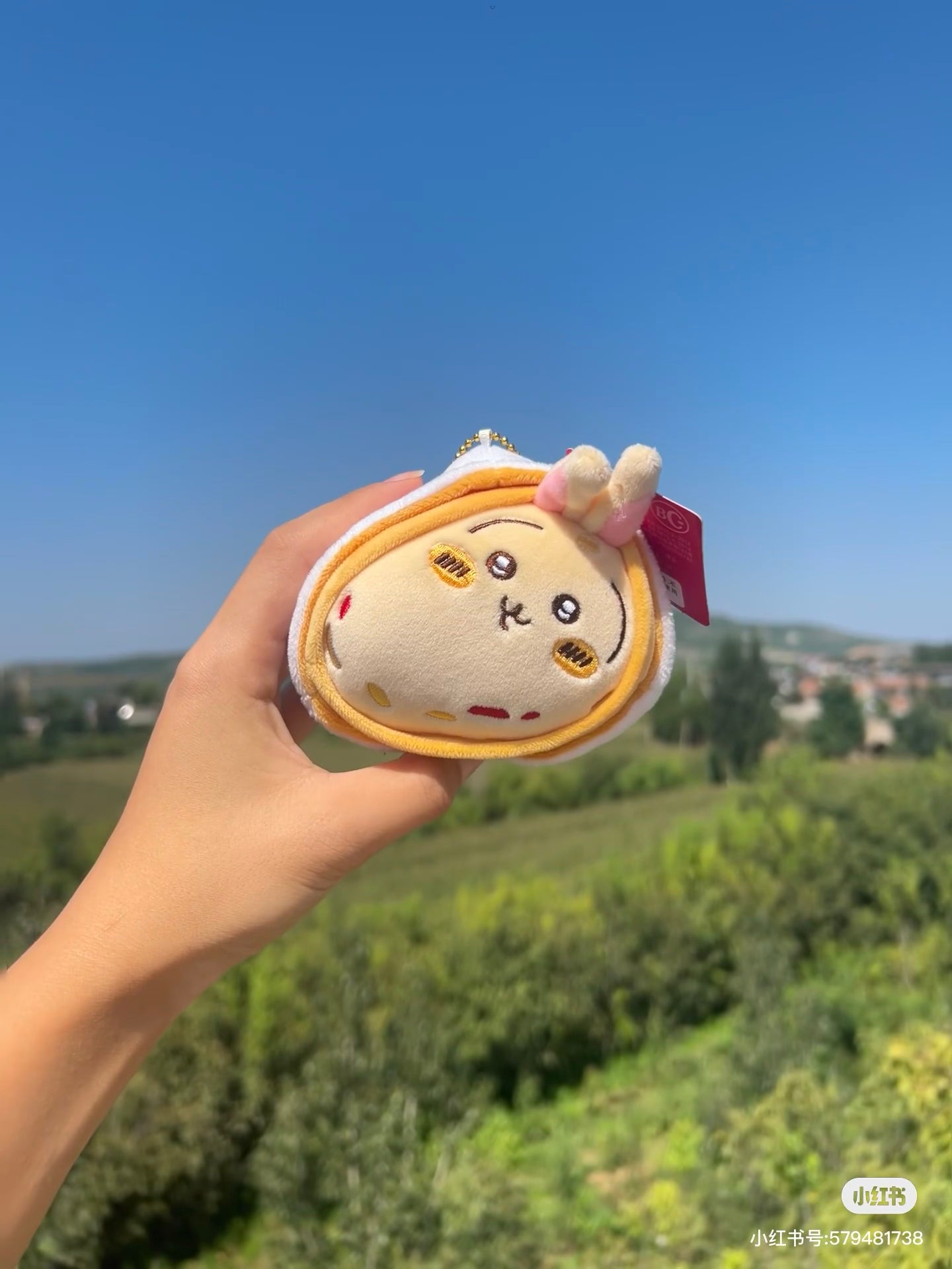 【limit 1】Chiikawa|Christmas 2025 Mascot Holder /Plush Keychain|90×110×100mm approx.