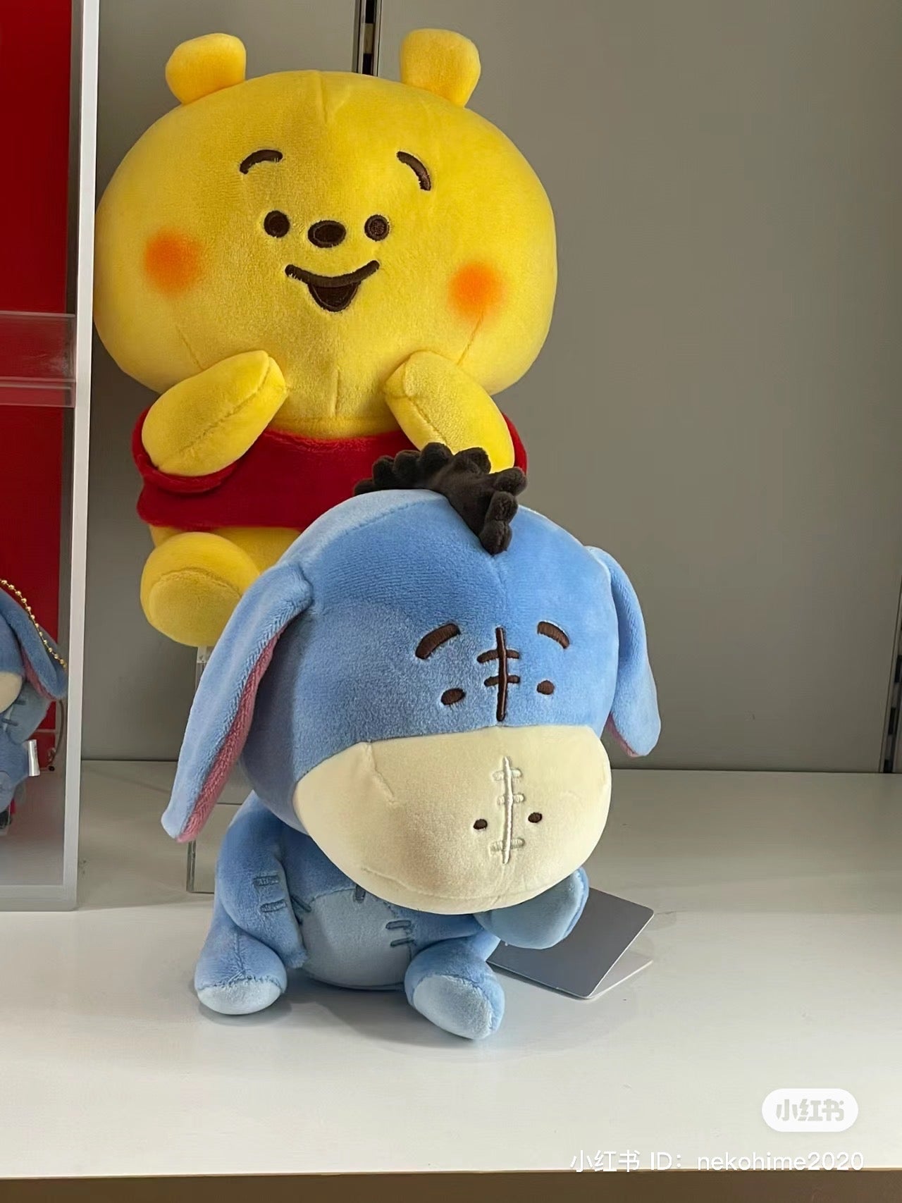 Disney|限定呆萌扁扁傻子系列/二傻系列/铁憨憨/毛绒公仔/玩偶|约高20-26cm
