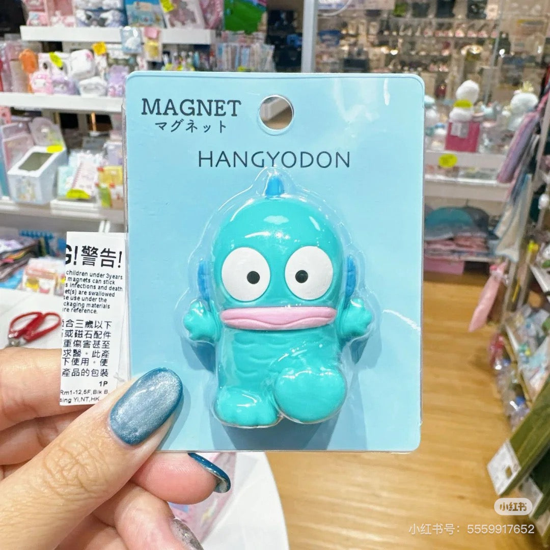 Sanrio|Mascot Magnet| 4.3×2.5×5.3cm approx.