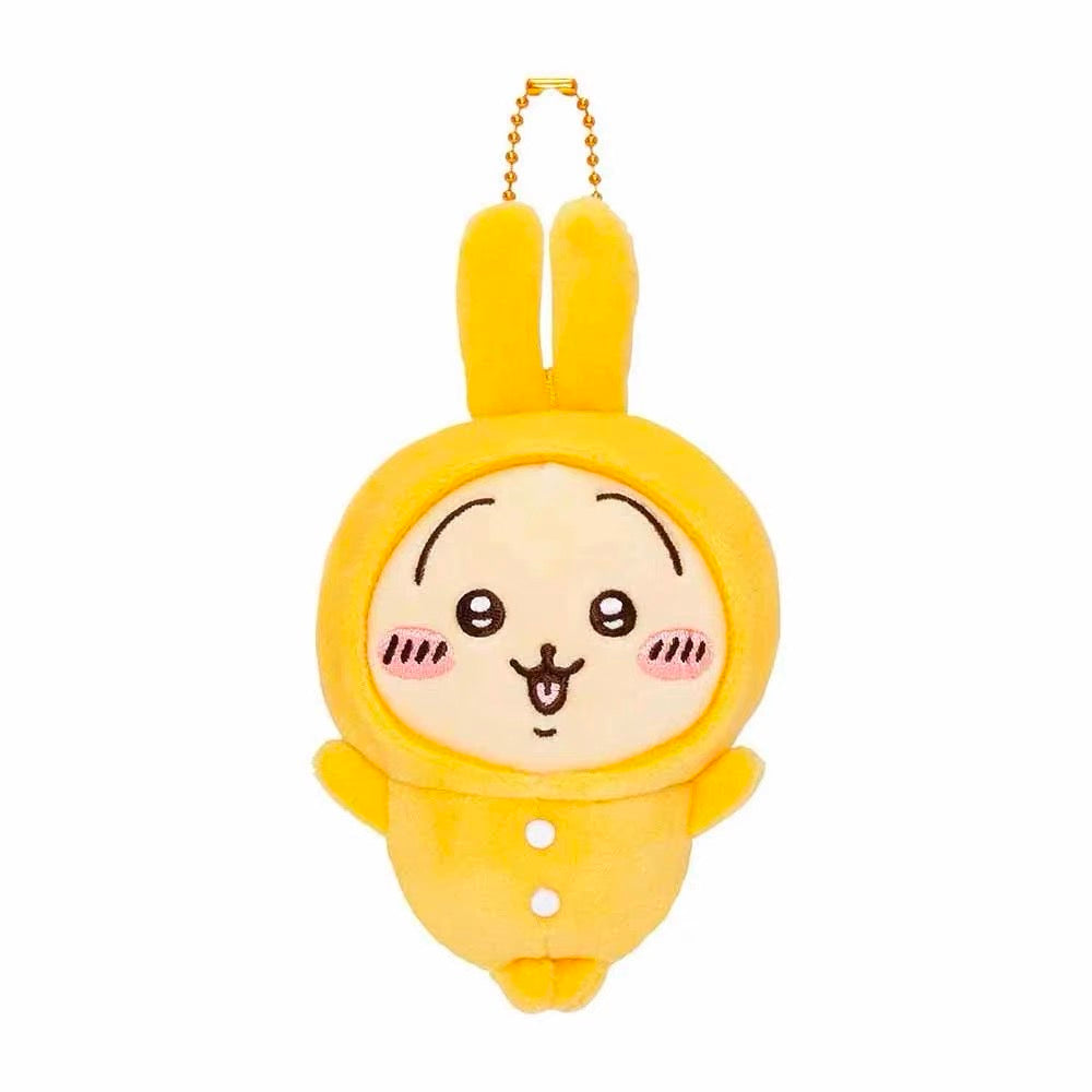 Chiikawa| Pajama party napchi mini Mascot Holder /Plush Keychain|H100 x W85 x D55mm approx.