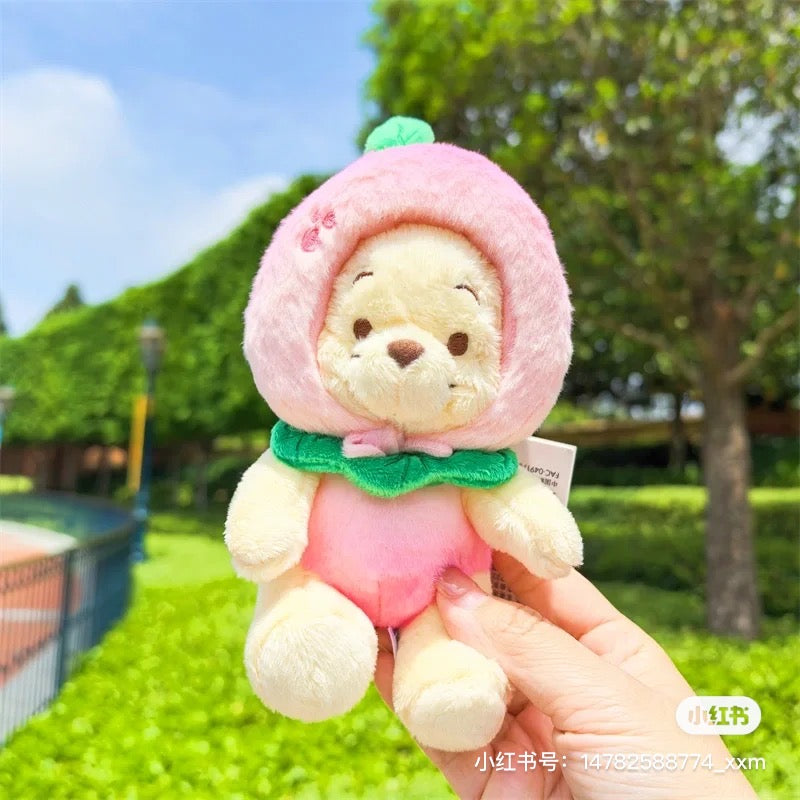 Disney SH|winnie the pooh超柔软mochi水蜜桃噗噗全系列