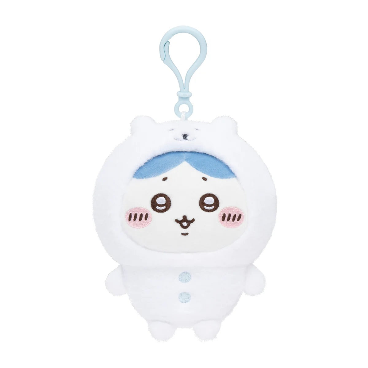Chiikawa|Nagano pajamas Mascot Holder /Plush Keychain|H120×W100×D70mm approx.