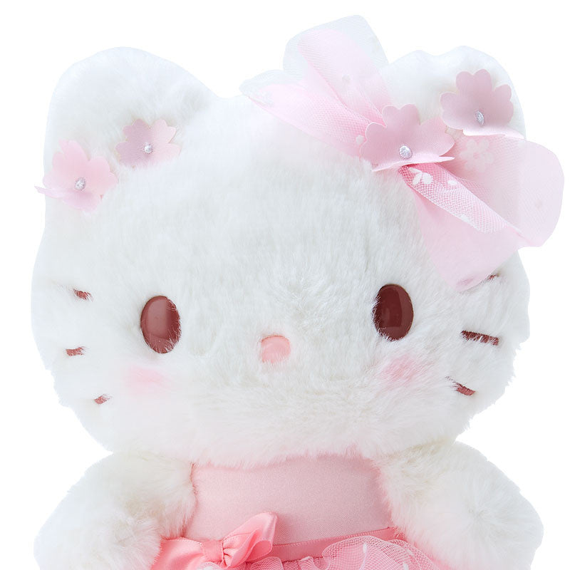 Sanrio|2024樱花爱心限定毛绒公仔/玩偶|約幅16.5 x 14.5 x 21.5 cm