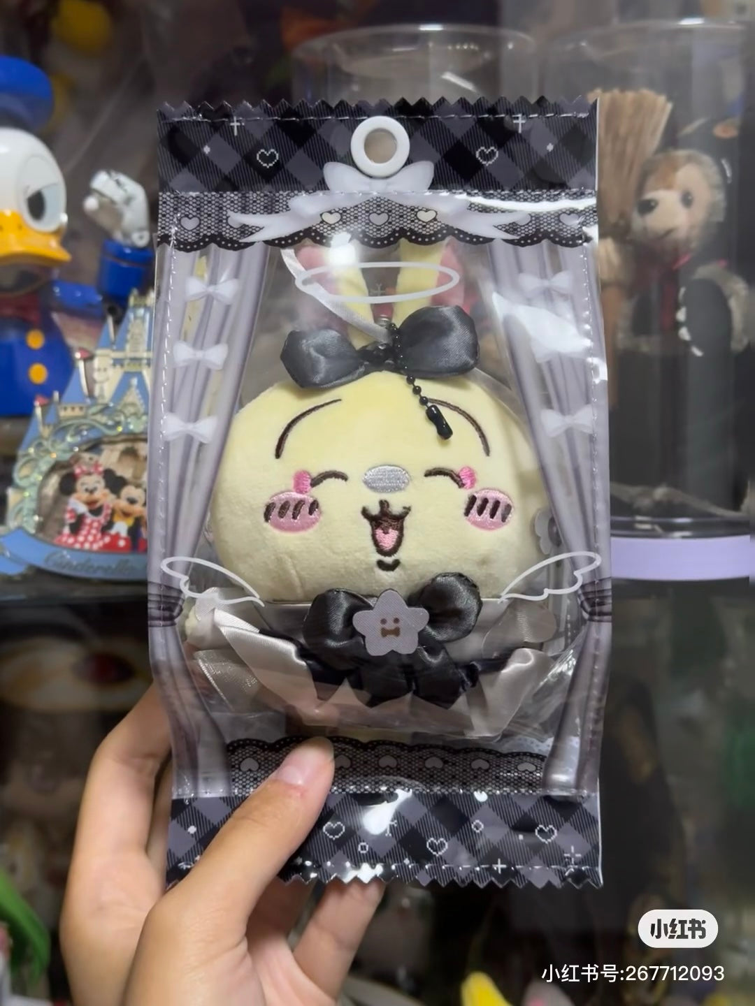 【limit 1】Chiikawa 吉伊卡哇|Magical Chikawa Magical Charge Mascot三代黑魔法少女毛绒玩偶挂件/包挂|約H160 x W110 x D60mm