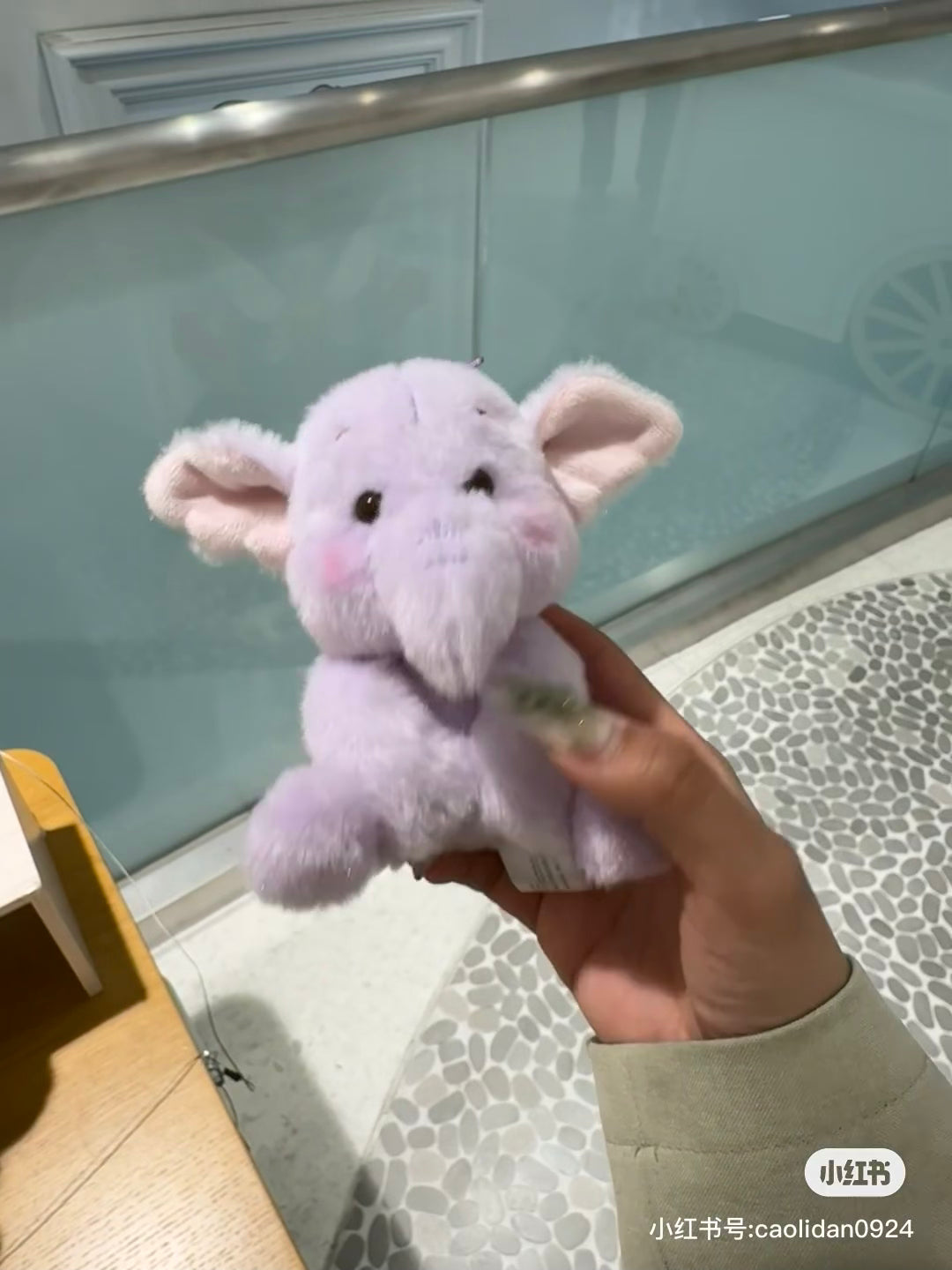 Disney|超好摸fluffy豆豆眼系列挂件|約高さ17×幅9.5×奥行き6.5(cm)