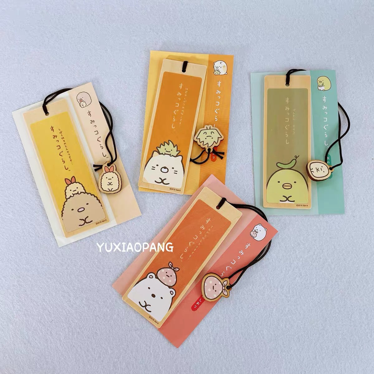 Sumikko gurashi|Character Bookmark Wooden|H118 x W40 x D1.6mm approx.