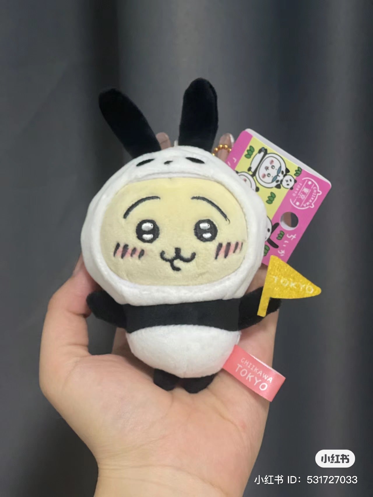 Chiikawa 吉伊卡哇|熊猫东京地区限定可爱挂件/包挂