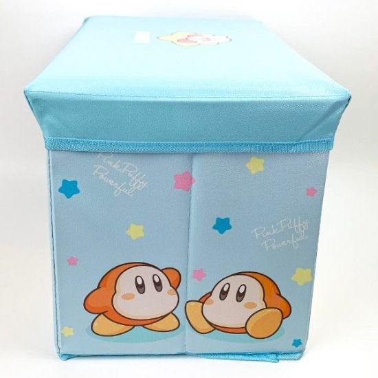 Kirby|可折叠式大容量收纳盒/储物盒/收纳凳/可坐设计/耐重约80kg|约31cm×48cm×31cm