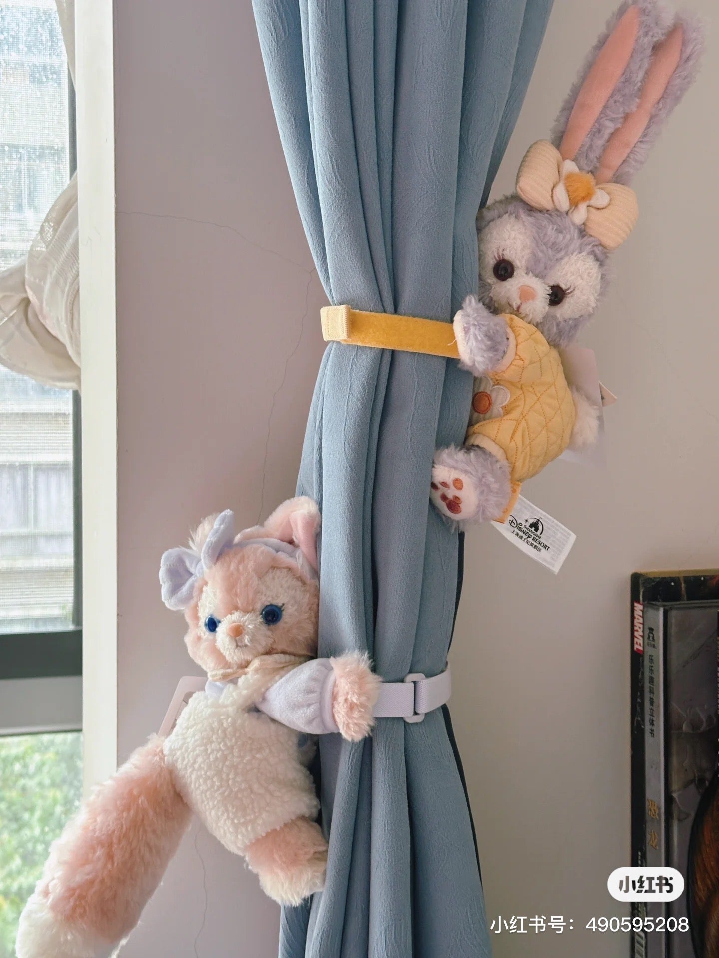 Disney SH|懒懒在一起系列窗帘扣