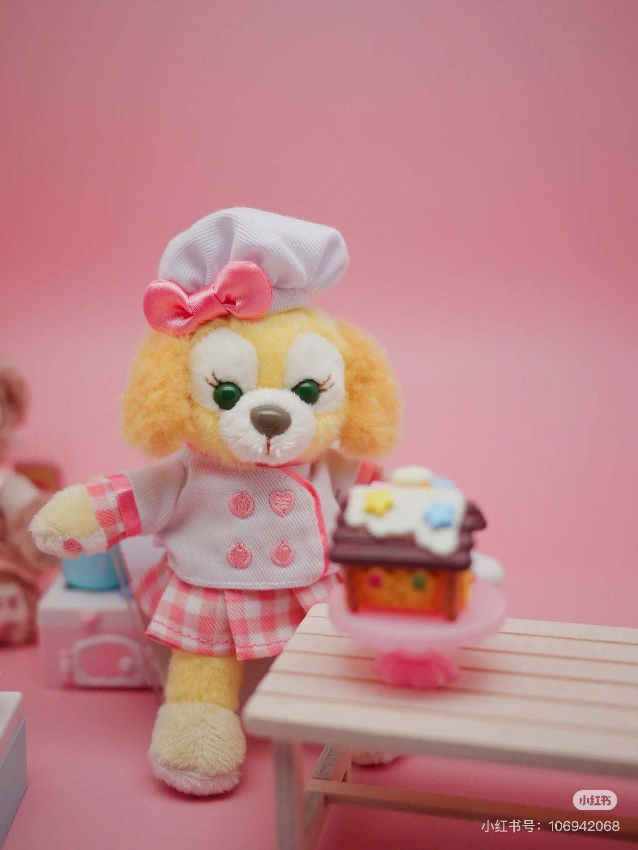 Disney迪士尼|小厨师饼饼站姿挂件/包挂