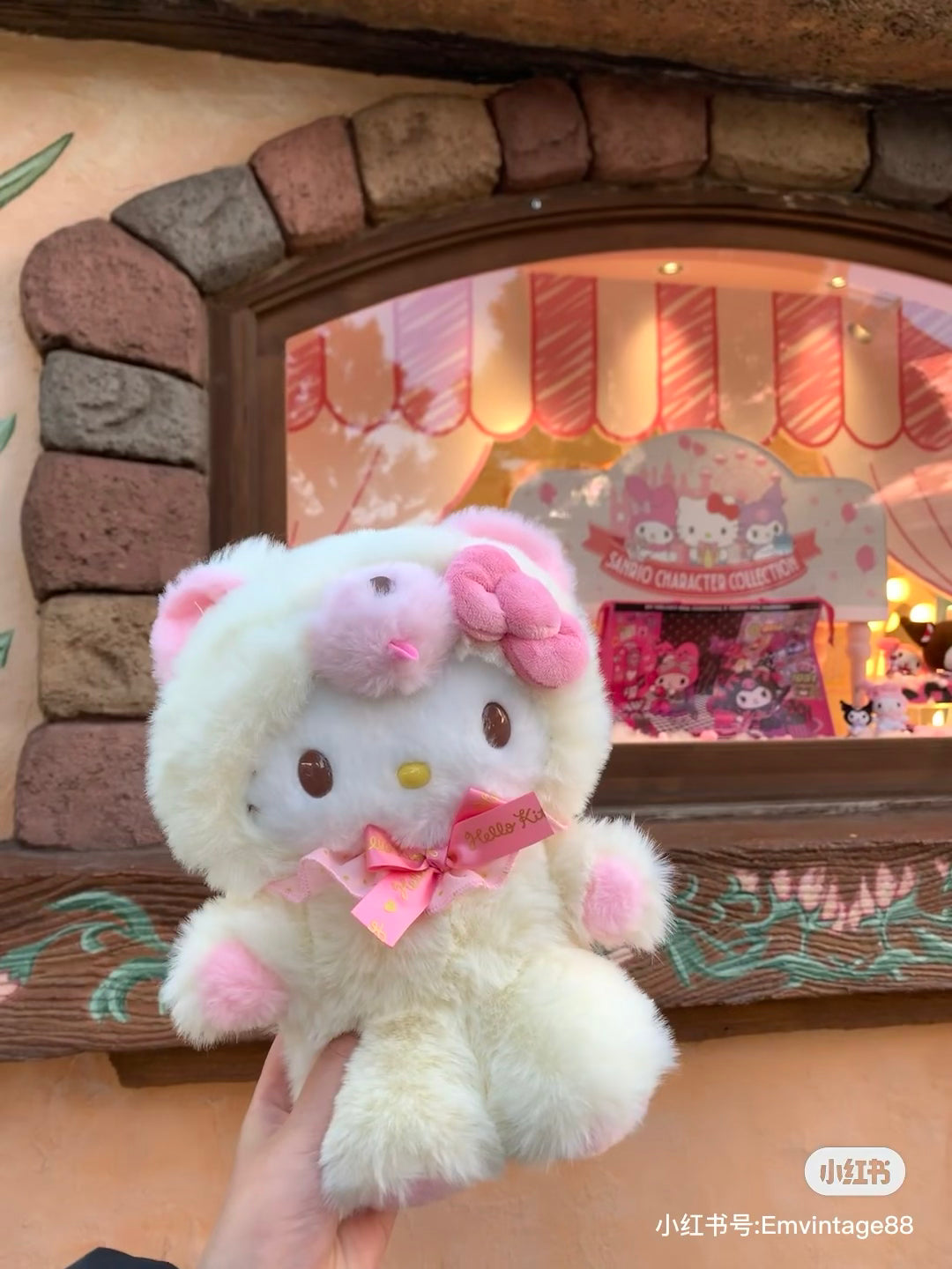 Sanrio|Fluffy Doll Plush Dolls/Plush Toy|20×15×25cm approx.