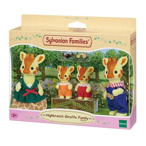 SylvanianFamilies|Highbranch Giraffe  Family Animal Figures 5639