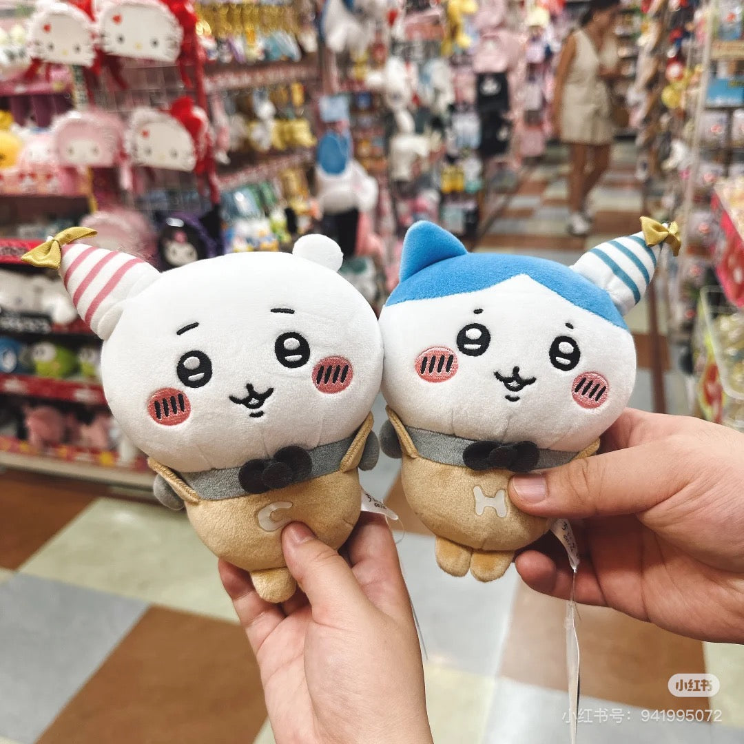 Chiikawa 吉伊卡哇| Chubby Potetama Plush Toy - Chiikawa Party生日派对系列可爱角色毛绒玩偶/公仔|约175×120×90mm