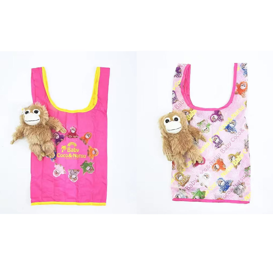 BABY COCO & NATSU|Plush Eco Bag|12cm x 8cm x 20cm approx.