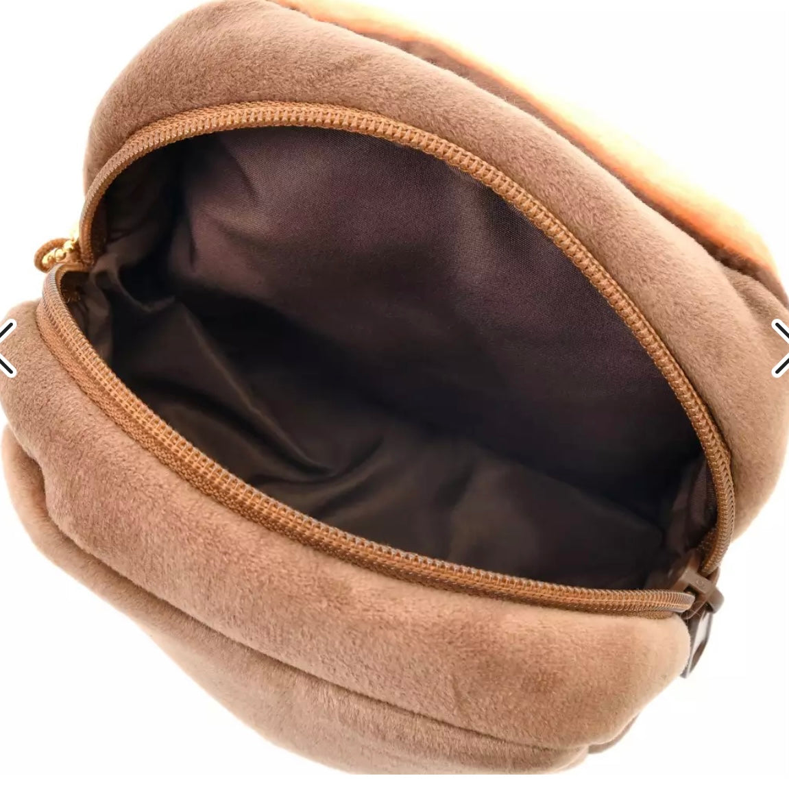 Disney迪士尼|米奇烘焙系列mochi面包/吐司挂件式零钱包/超柔软/背面米奇印章|約高さ13×幅15×奥行き8(cm)