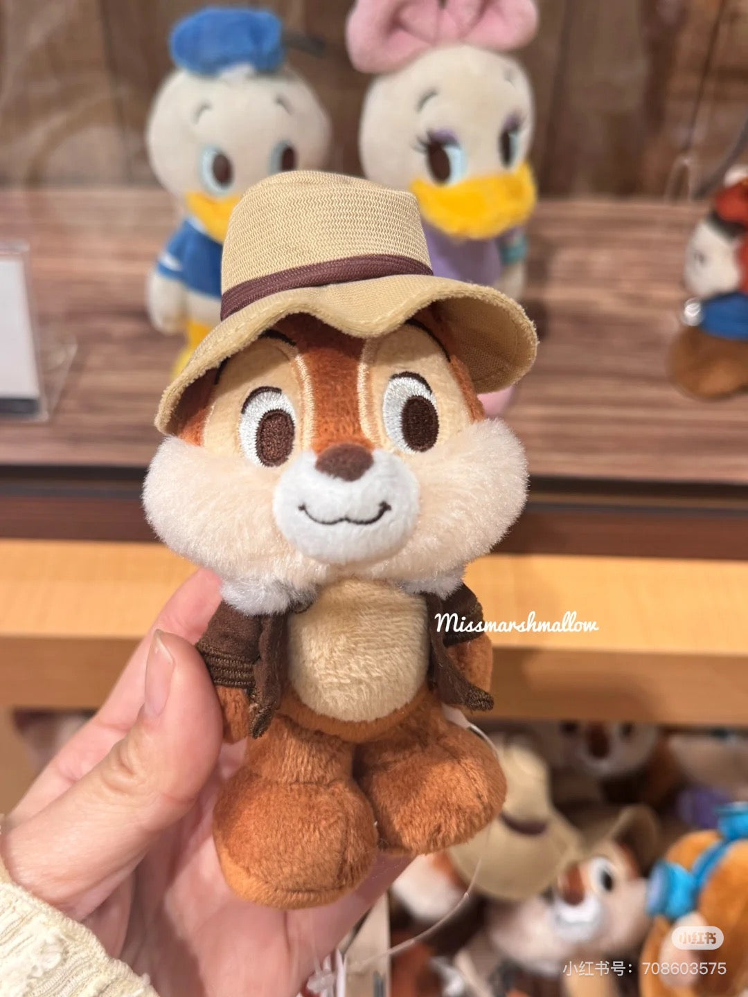 Disney|Chip and Dale Rescue Rangers StanDs Plush Toy|12.5×7×7cm approx.