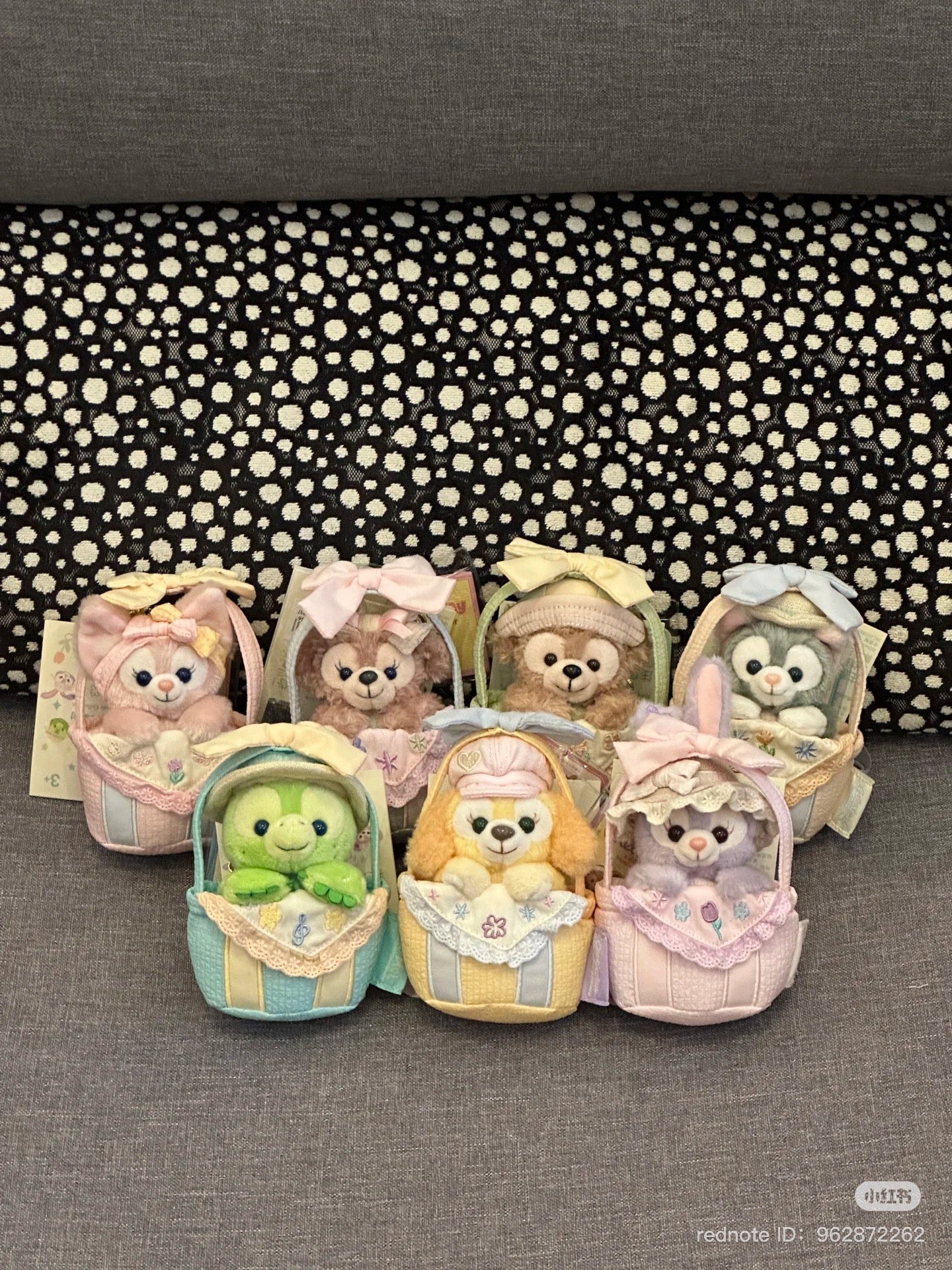 Disney|2025 Spring Collection Mascot Holder /Plush Keychain