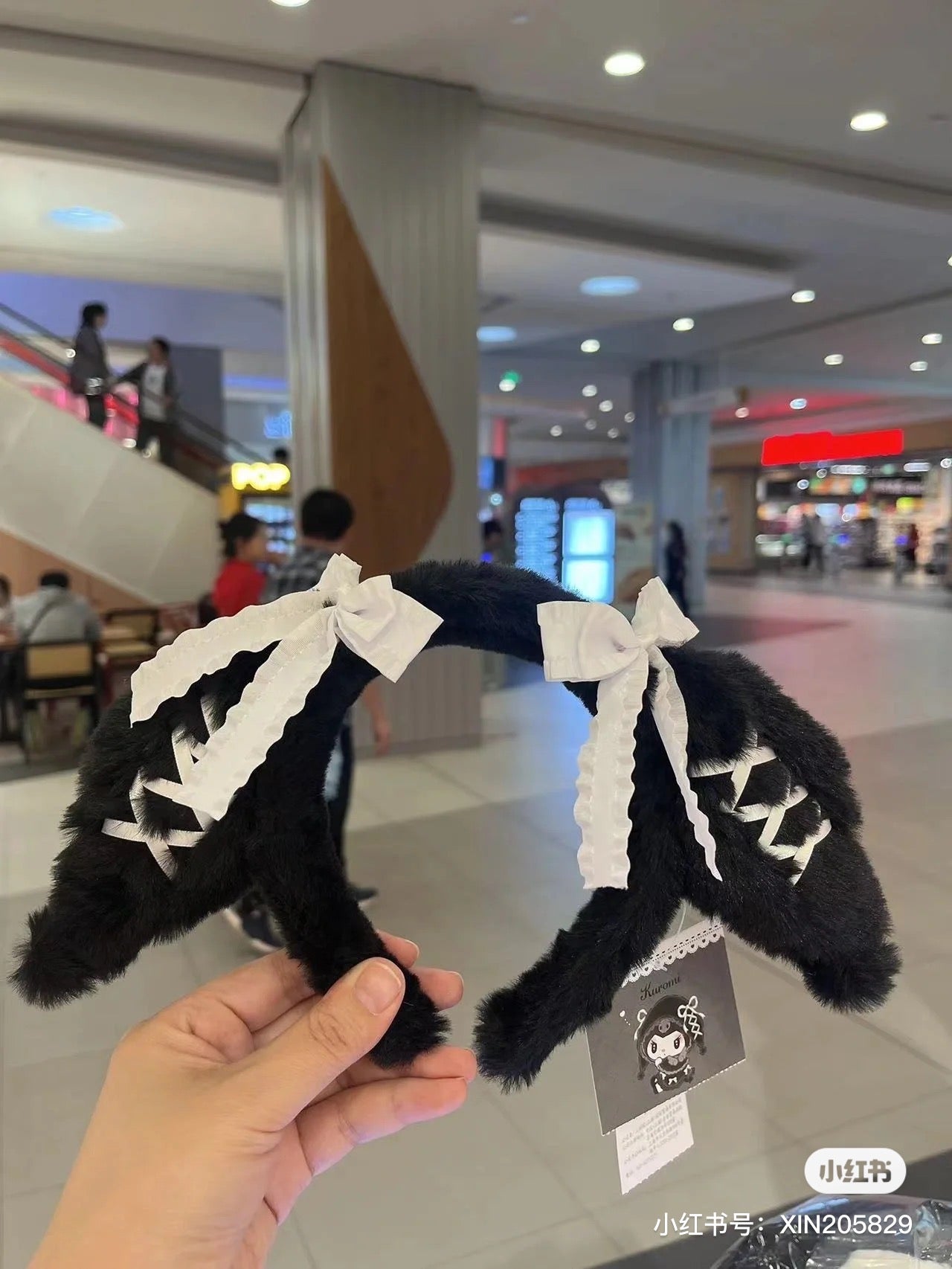 Sanrio|Moonlit Melokuro Headband|25×3×15.5cm approx.