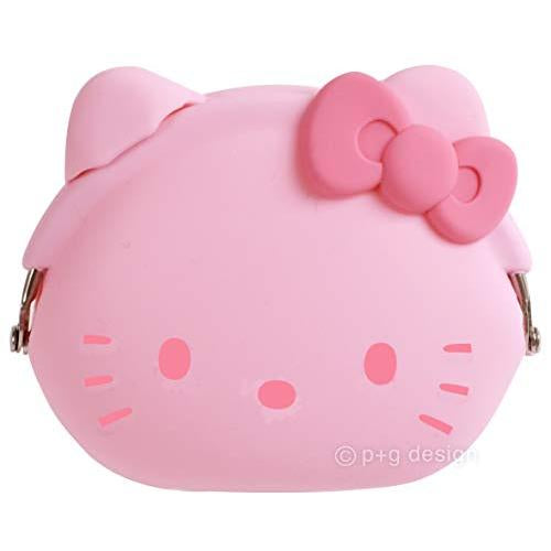 Sanrio|易清洗防水硅胶hellokitty大头零钱包|W9.7×H8.0×D4.7cm