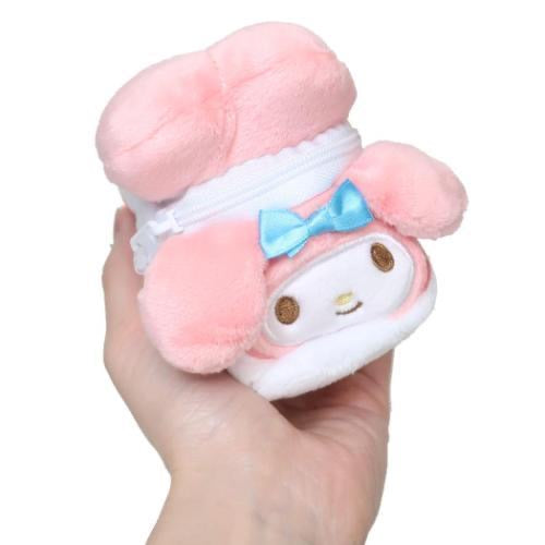 Sanrio|寿司造型毛绒mini收纳包/化妆包/拉链包|约140x71x70mm