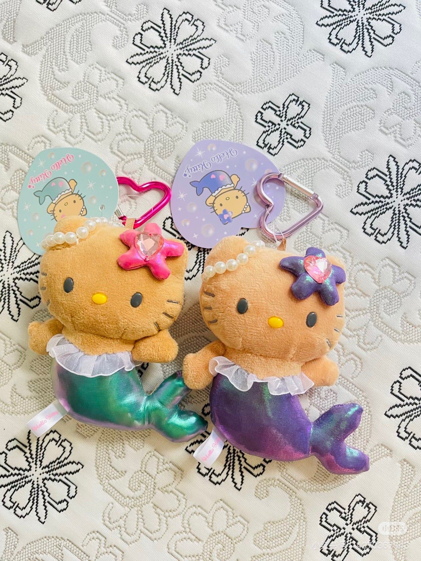 HelloKitty|Fantasy Series Mermaid Mascot Holder /Plush Keychain| H130 x W125 x D55 mm approx.