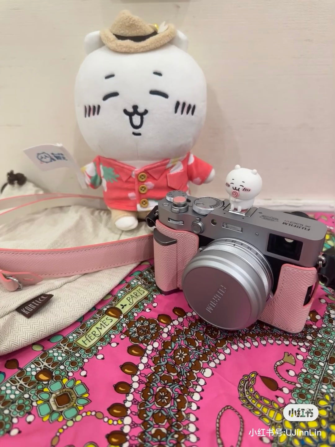 Chiikawa 吉伊卡哇|观光旅行系列公仔/玩偶|约H260 x W160 x D110mm