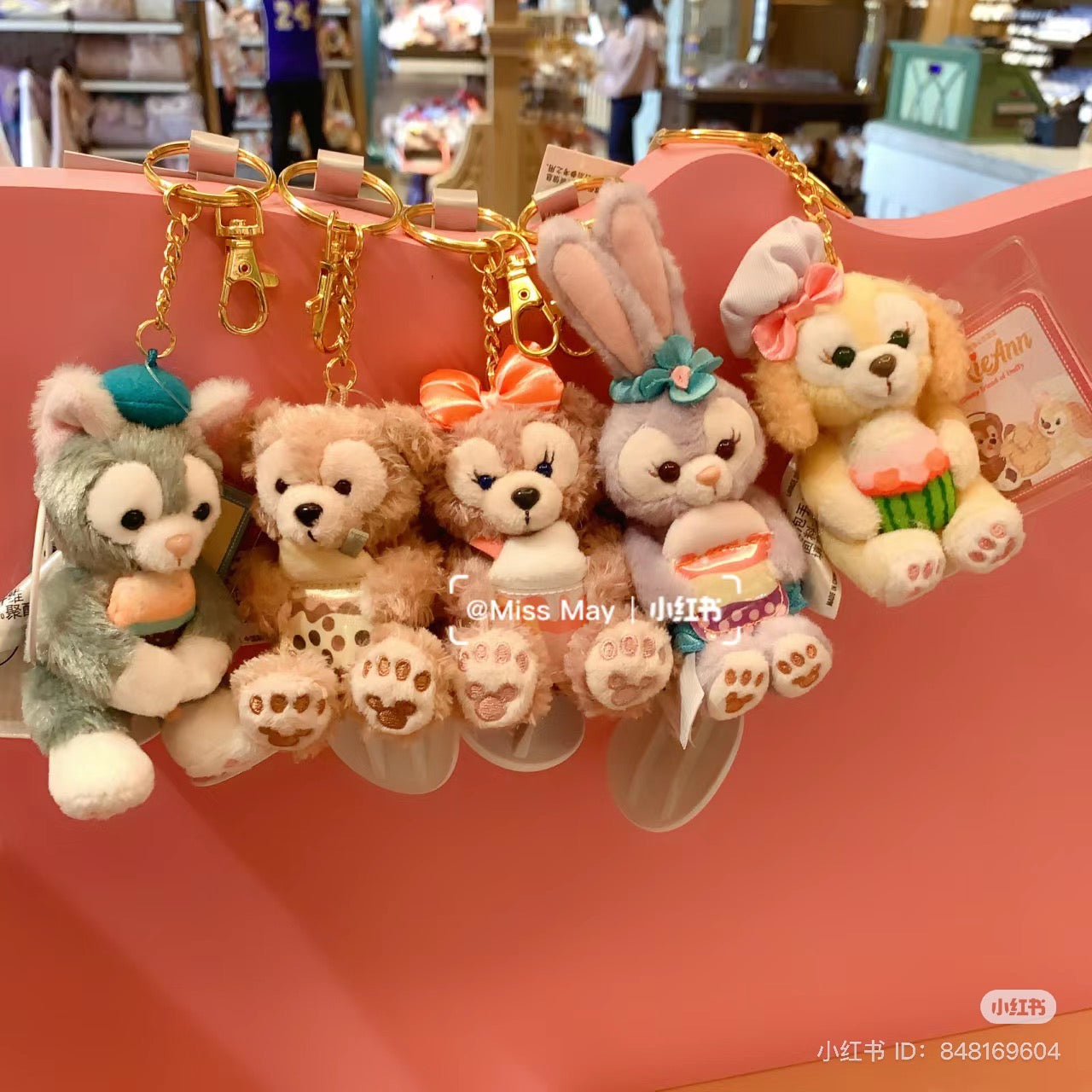 Disney SH|下午茶系列限定坐姿挂件