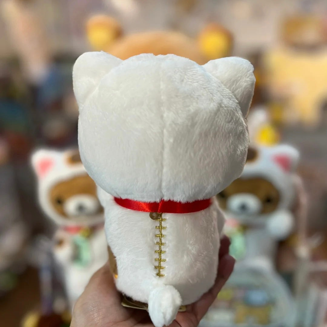 Rilakkuma轻松熊|茶房限定御守寓意千万两棕熊玩偶/公仔|約W150×200(mm)