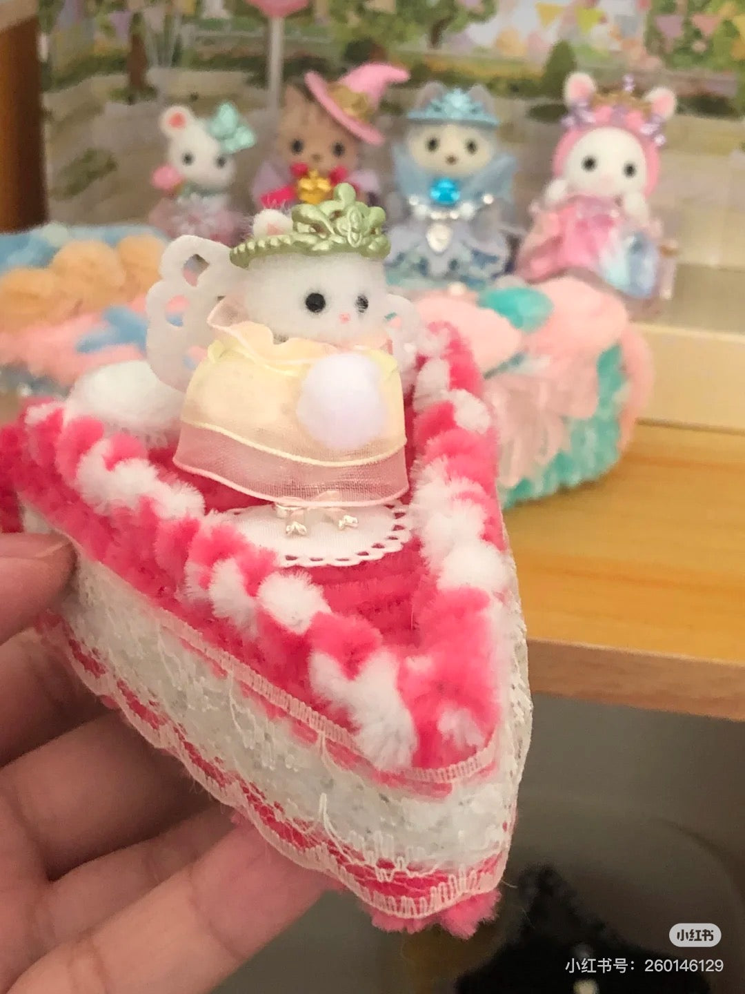 SylvanianFamilies森贝儿家族|Royal Princess Set超豪华皇家公主系列站宝小鼻嘎套组5703