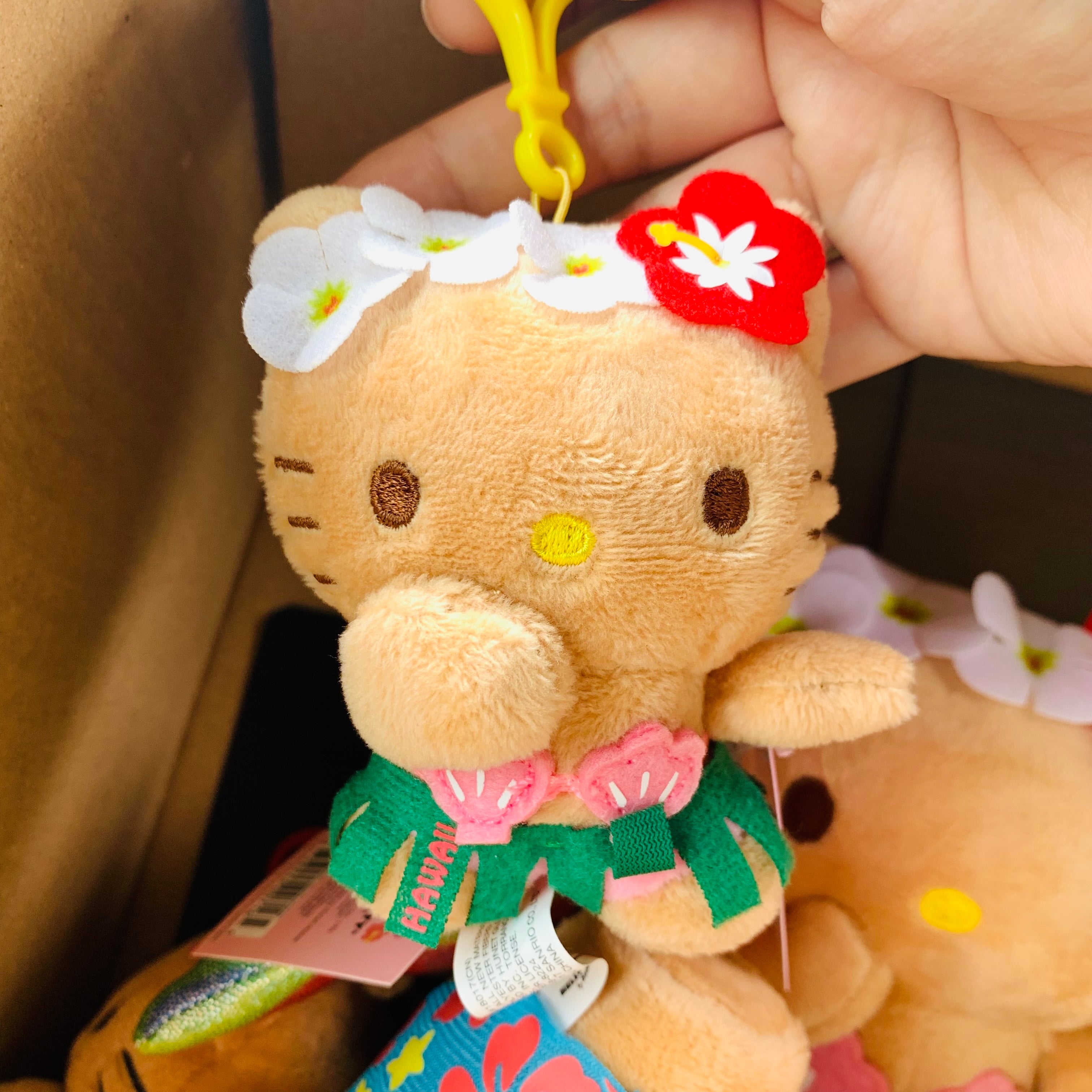 HelloKitty凯蒂猫|HAWAII夏威夷黑皮kitty限定挂件/包挂