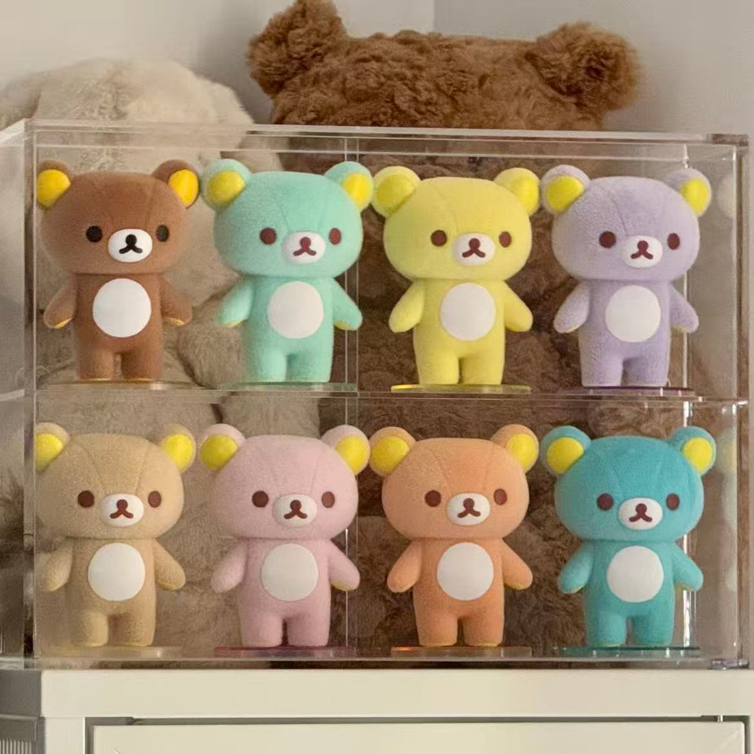 Rilakkuma|Sherbet Color Series Figure mystery bag/blind box/All 8 types|1pcs
