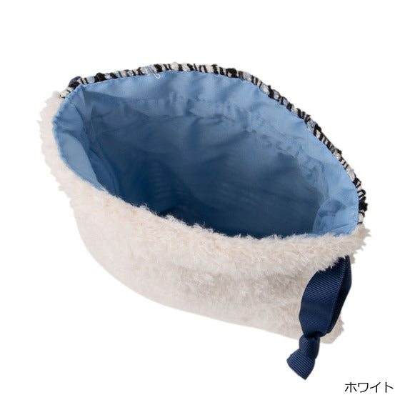 Tweety Bird|限定翠弟毛茸茸巾着/束口袋|
約 W18×H20.5×D1cm