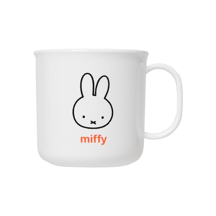 Miffy米菲|白色简约塑料杯/水杯/漱口杯|200ml