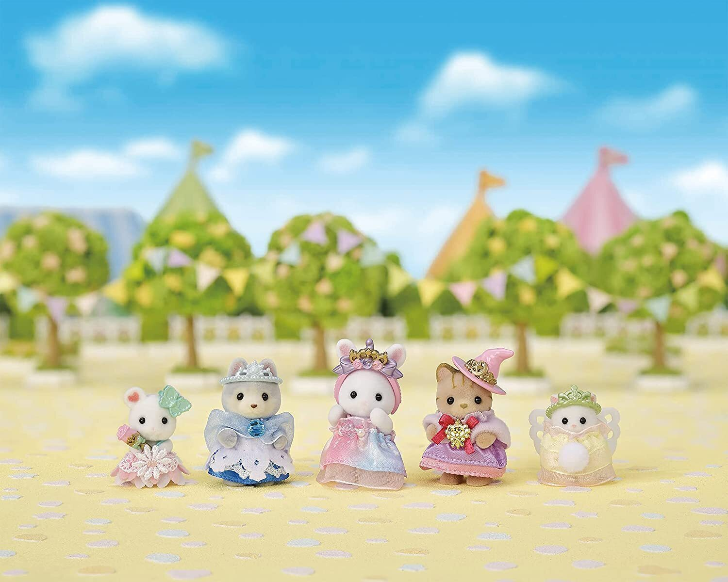 SylvanianFamilies森贝儿家族|Royal Princess Set超豪华皇家公主系列站宝小鼻嘎套组5703