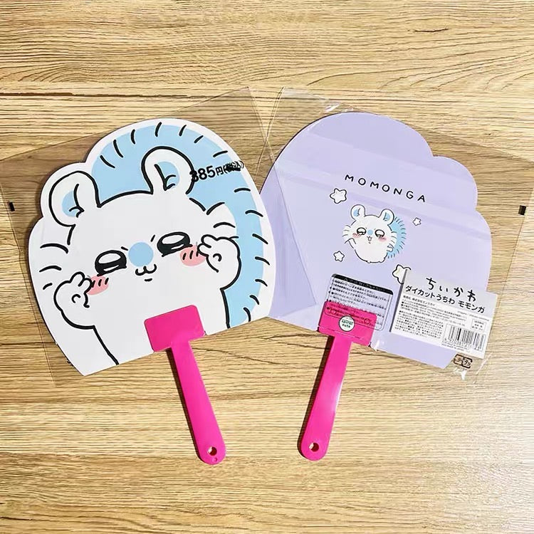 Chiikawa 吉伊卡哇|超可爱角色大脸扇子|约H268×W185×D3mm