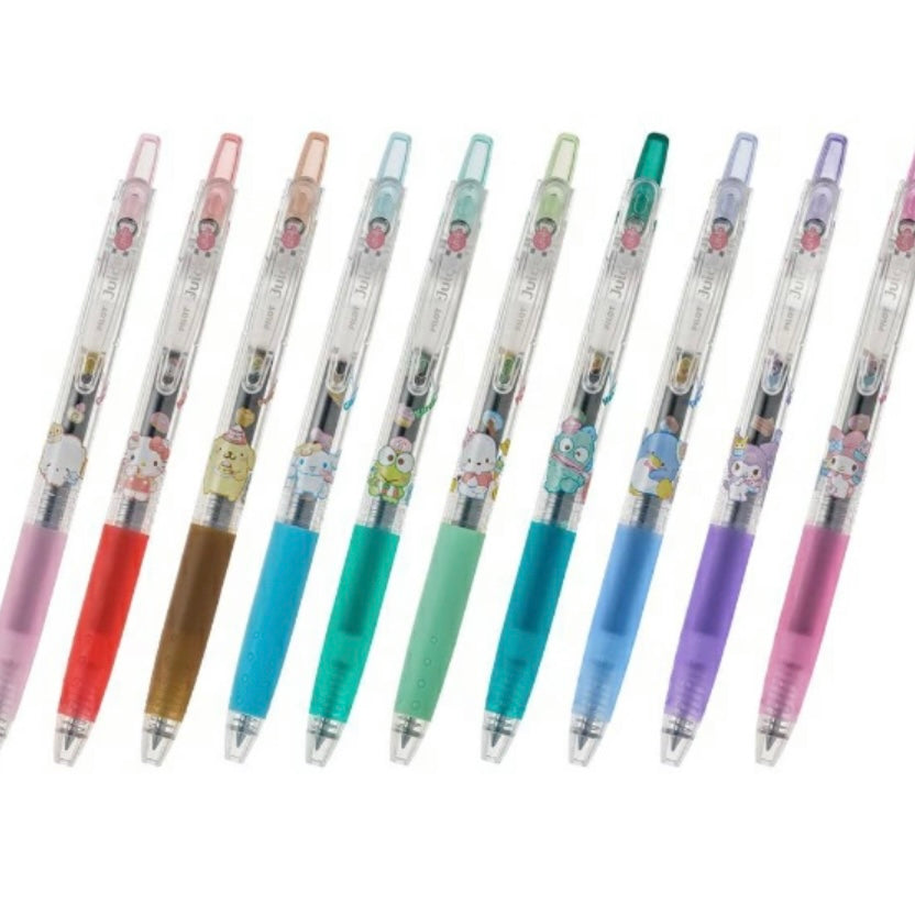Sanrio|Pilot Juice限定角色透明圆珠笔/可夹本子|1支/0.5mm芯
