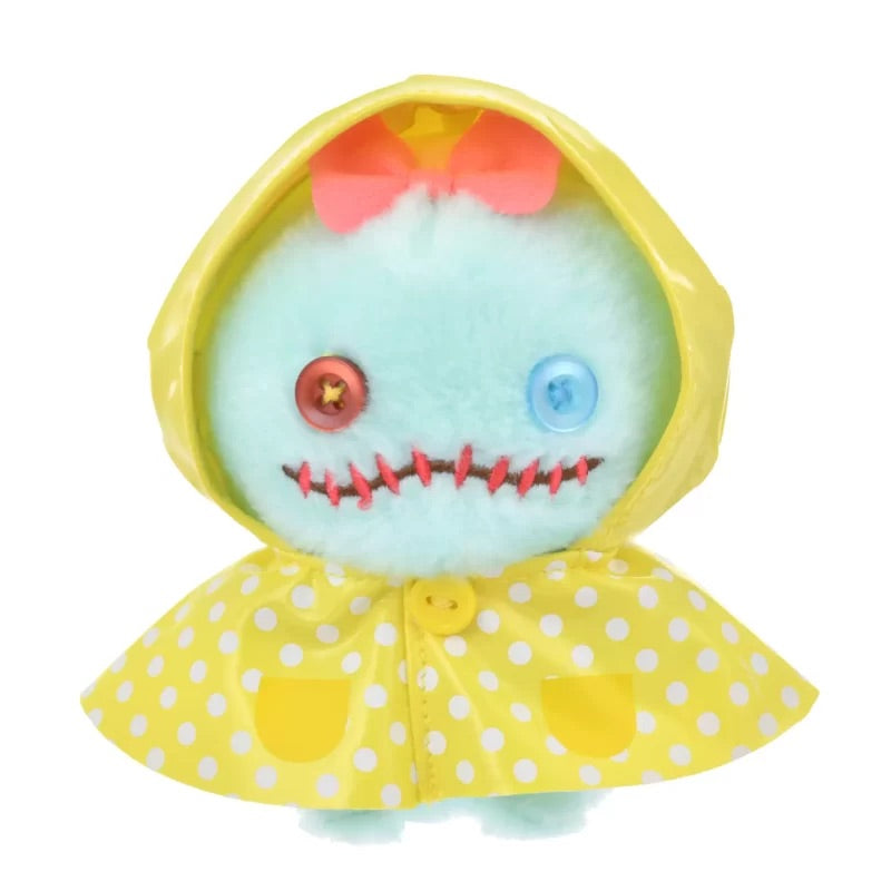 Disney迪士尼|超萌豆豆眼雨衣系列玩偶/公仔|约11×11×8cm