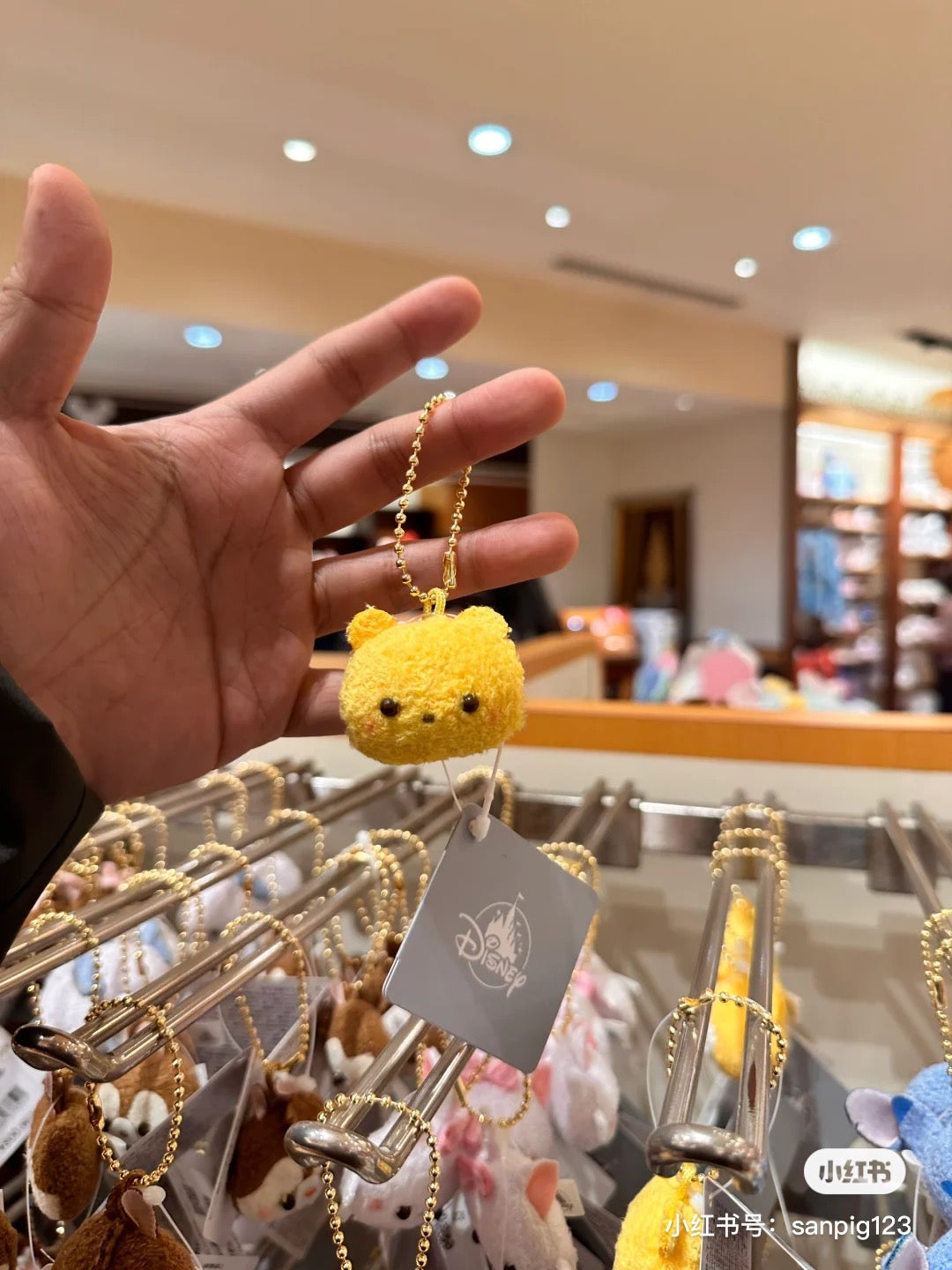 Disney迪士尼|超萌豆豆眼迷你挂件|全長:約9(cm)