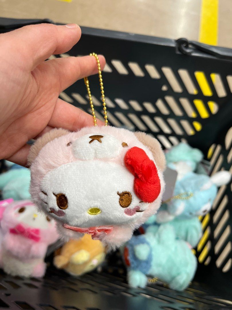 Sanrio|中之熊/熊熊限定可爱挂件/屁屁上还有图案超可爱|高约8.5cm