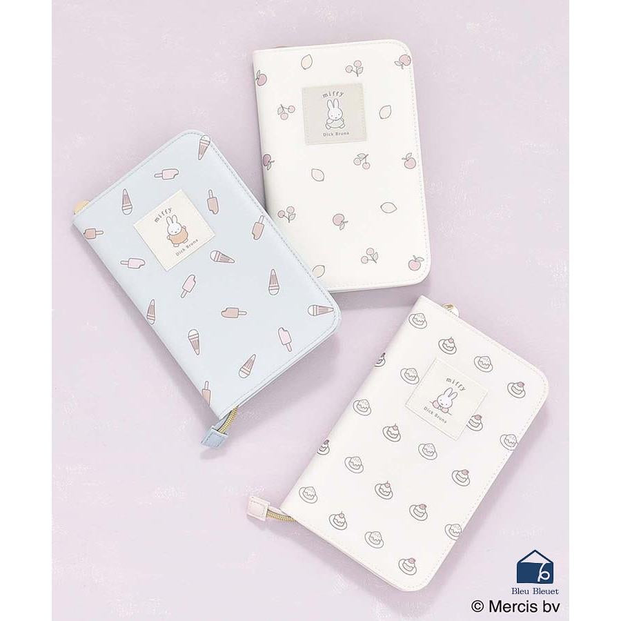 Miffy|Dick Bruna Picture Book Character Maternal and Child Health Handbook Case Multi-Pouch|W15×H23×D2.5cm approx.