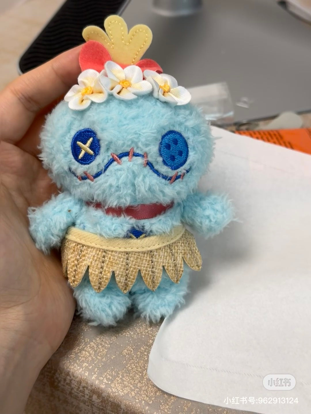 Disney SH|夏日舞动系列史迪奇/安琪/小金穿草裙挂件/包挂