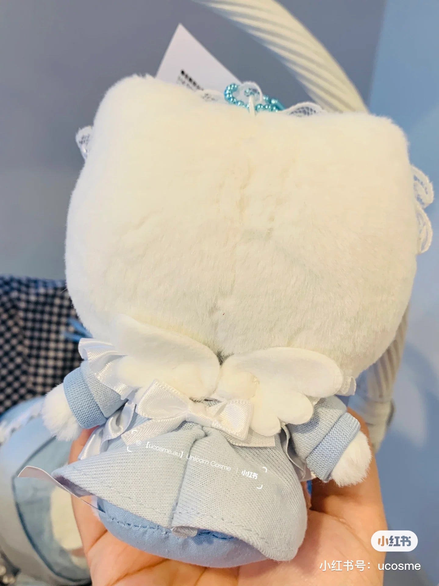 Sanrio|蓝色幻想水色天使系列挂件/包挂|約幅10.5×奥行8×高さ15cm