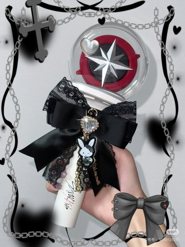 Sanrio|Original Secret Ribbon Charm - Enjoy Idol Gothic Night Party mystery bag/blind box/All 10 types|1pcs