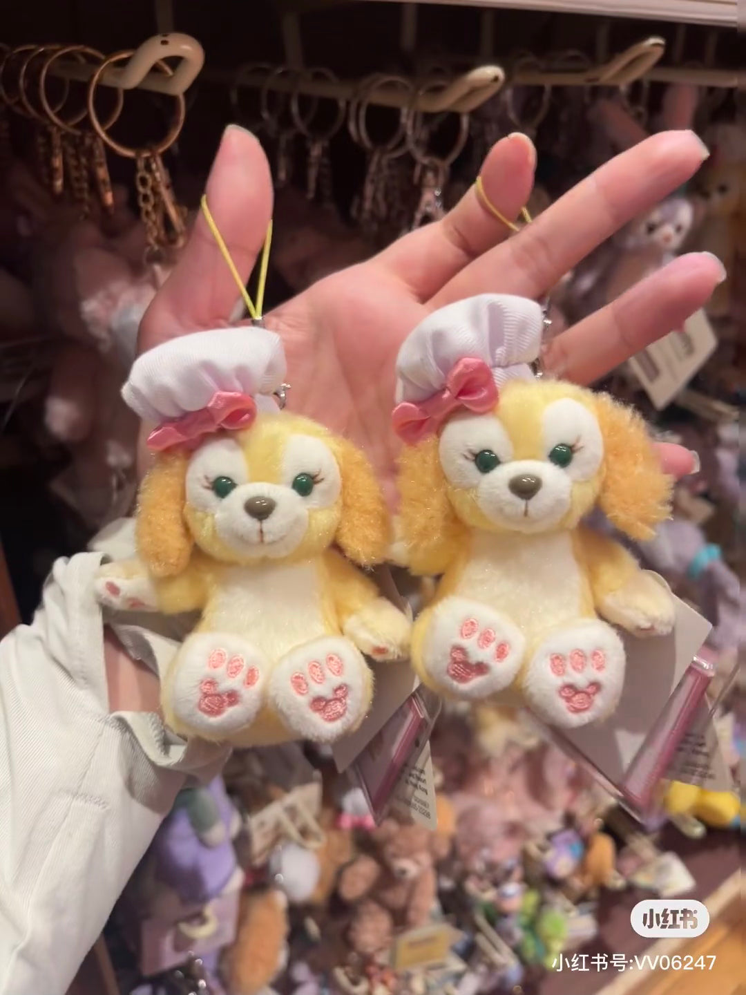 Disney迪士尼|可爱角色坐姿毛绒挂件/裸挂|高约14cm