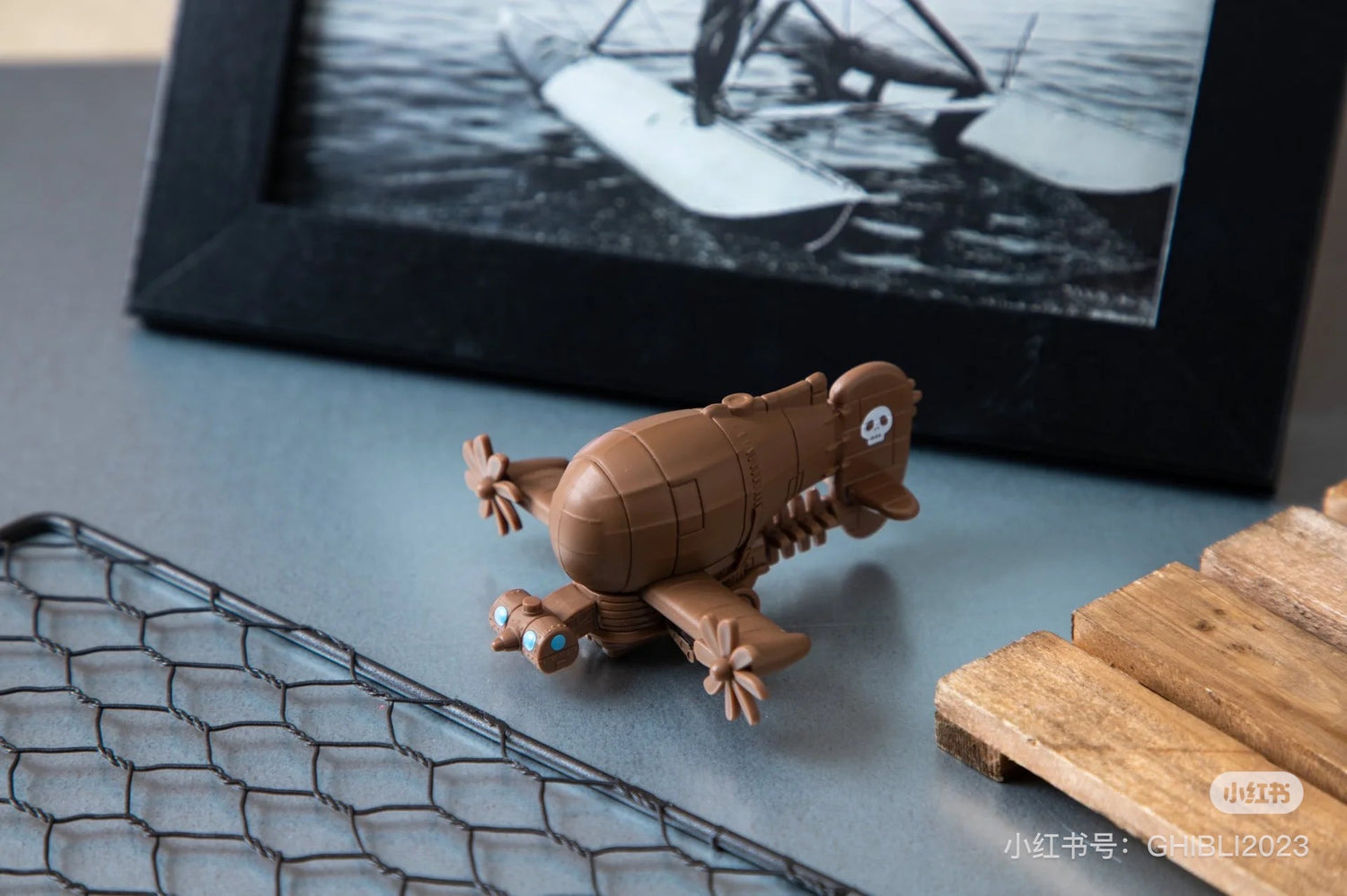 Tomica|Takara Tomy Dream Tomica Full of Ghibli 04 Raputa Castle in The Sky Tiger Moss 多美卡 × 吉卜力宫崎骏《天空之城》虎蛾号玩具车模型/摆件|约8 x 8 x 4cm