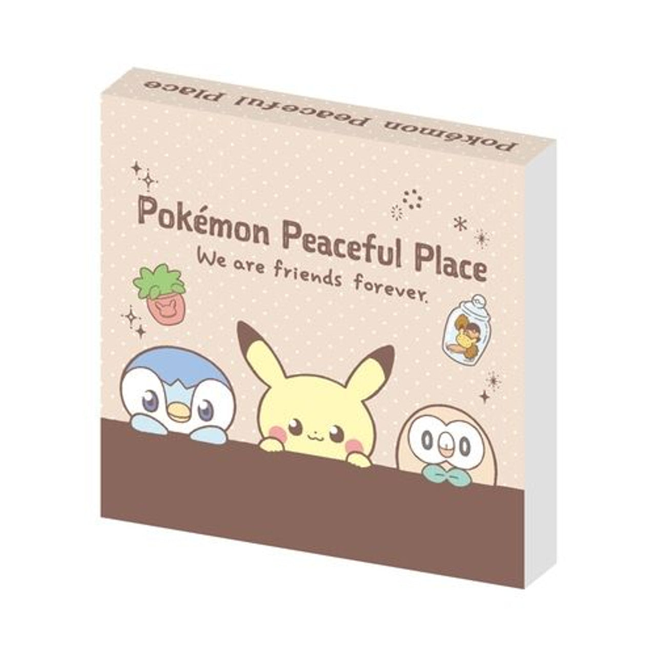 Pikachu皮卡丘|Pokemon Peaceful Place系列小便签|约80x80mm