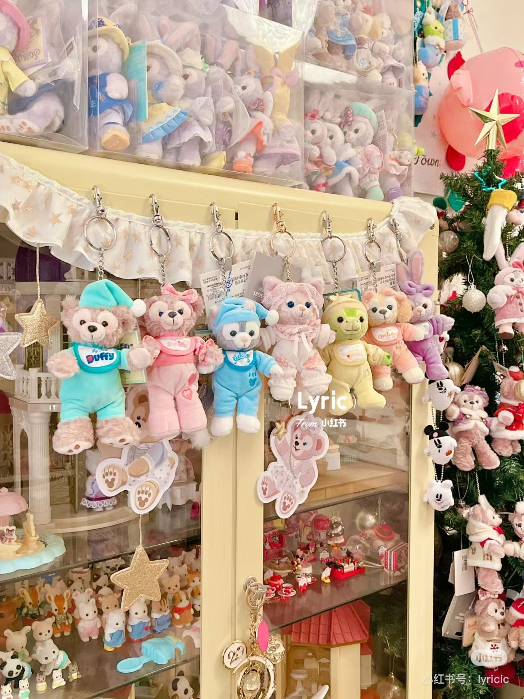 Disney SH|达菲和朋友们睡衣宝宝系列挂件/包挂