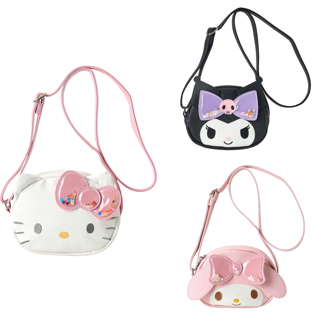 Sanrio三丽鸥|Kids Face-Shaped Shoulder Bag, Children&