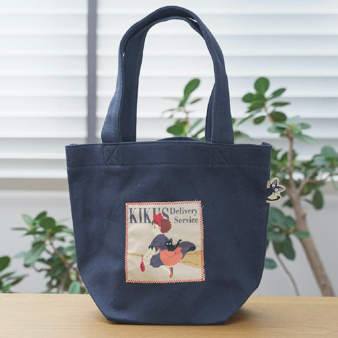 吉卜力工作室|宫崎骏魔女宅急便吉吉猫KiKi‘s托特包/收纳包|約H320×W260×D150mm